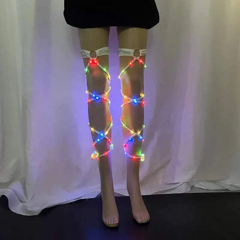 Luminous Thigh Strap LED Leg Light For Nightlife And Parties - ToylandEU
