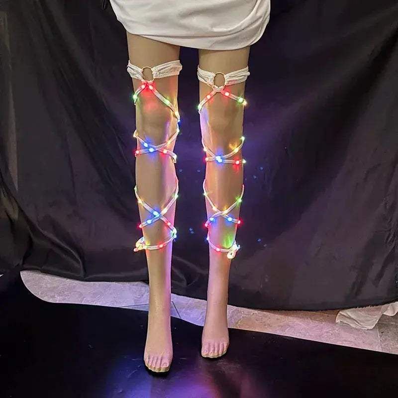 Luminous Thigh Strap LED Leg Light For Nightlife And Parties - ToylandEU