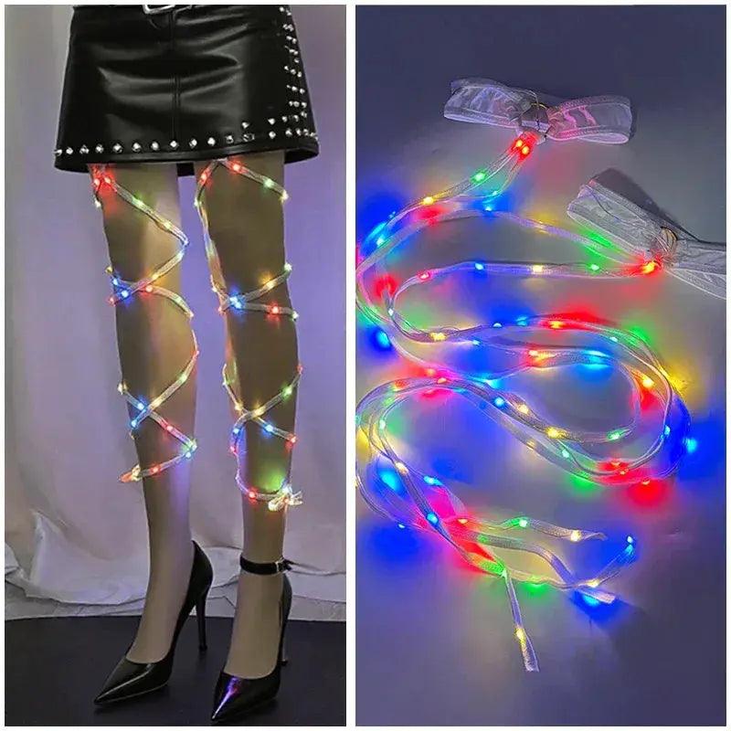  Luminous Thigh Strap LED Leg Light Party Accessory Glow -  ToylandEU™