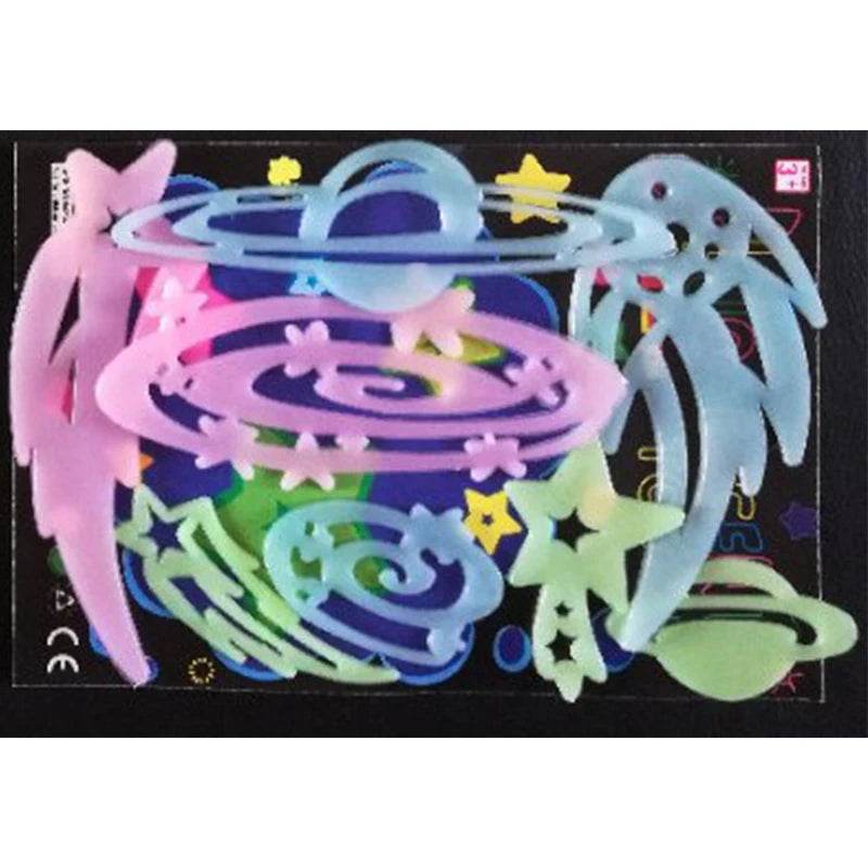 Luminous Wall Stickers Cartoon Butterfly And Stars For Kids - ToylandEU