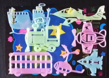 Luminous Wall Stickers Cartoon Butterfly And Stars For Kids - ToylandEU