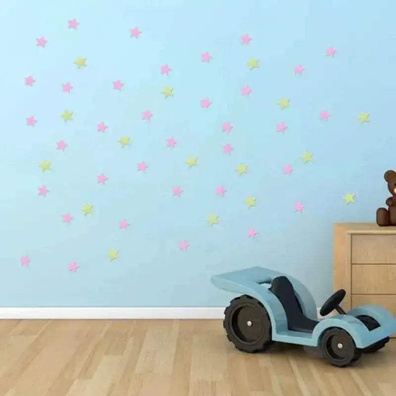  Brilliant Luminous Stars Wall Stickers Toyland EU -  ToylandEU™