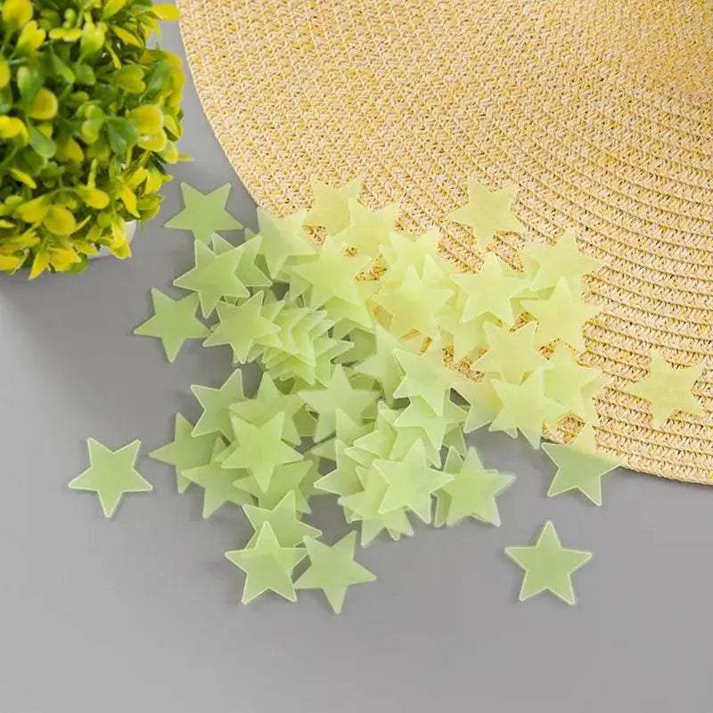  Brilliant Luminous Stars Wall Stickers Toyland EU -  ToylandEU™