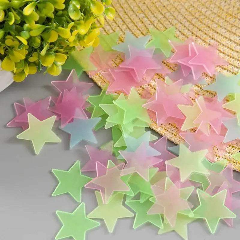  Brilliant Luminous Stars Wall Stickers Toyland EU -  ToylandEU™
