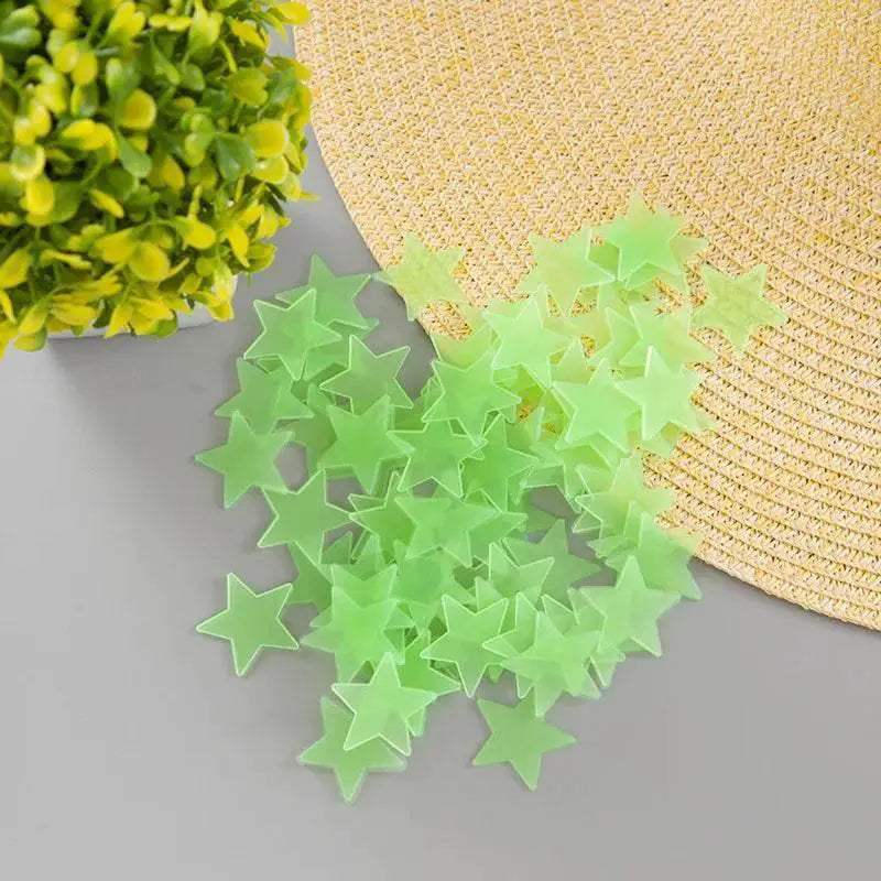  Brilliant Luminous Stars Wall Stickers Toyland EU -  ToylandEU™