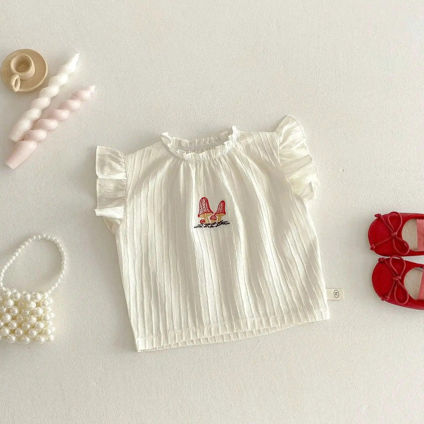  Lux Checkered Bunny Embroidered Cotton Dress Toyland EU -  ToylandEU™