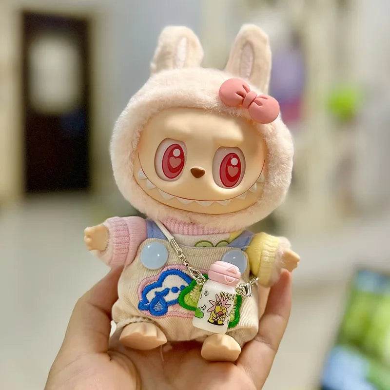 Lux Plush Doll Clothes Set For Labubu Korea Style Dress - ToylandEU