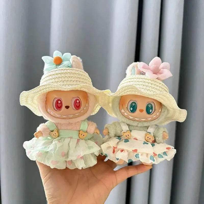 Luxurious Doll Clothes Wedding Dress Korea Style For Labubu - ToylandEU