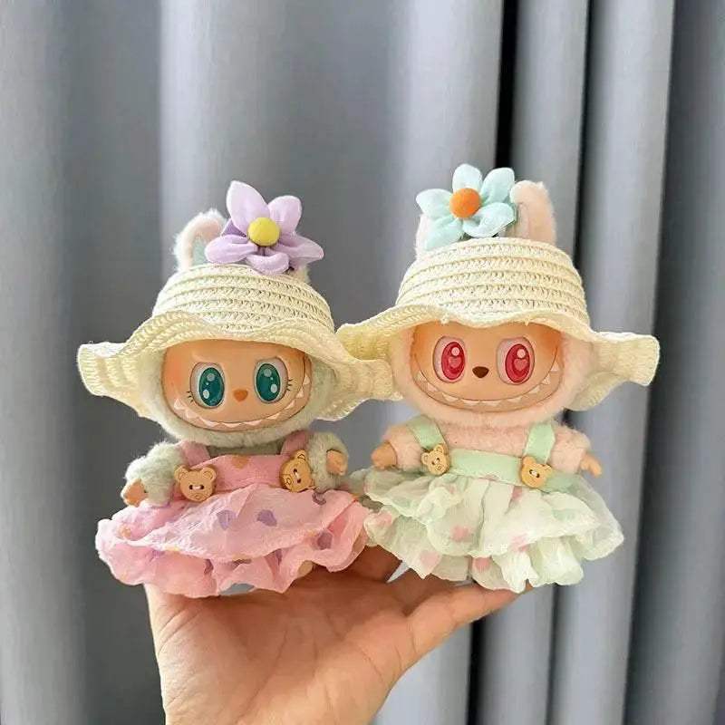 Luxurious Doll Clothes Wedding Dress Korea Style For Labubu - ToylandEU