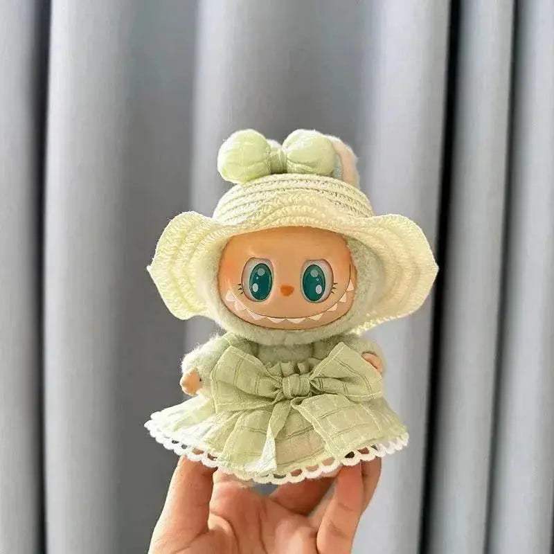 Luxurious Doll Clothes Wedding Dress Korea Style For Labubu - ToylandEU