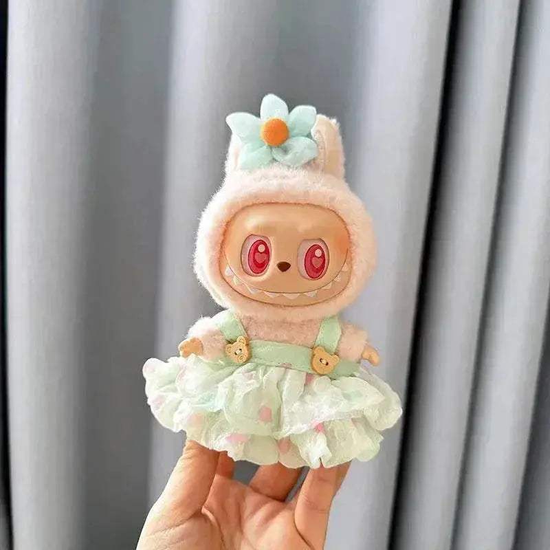 Luxurious Doll Clothes Wedding Dress Korea Style For Labubu - ToylandEU