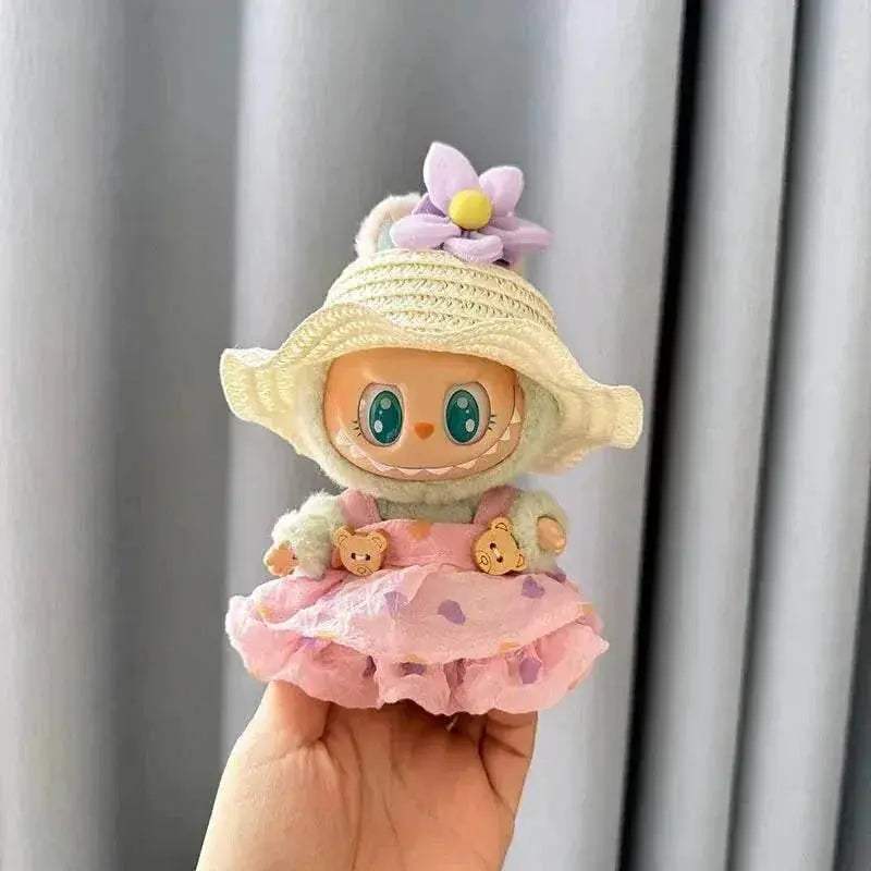 Luxurious Doll Clothes Wedding Dress Korea Style For Labubu - ToylandEU
