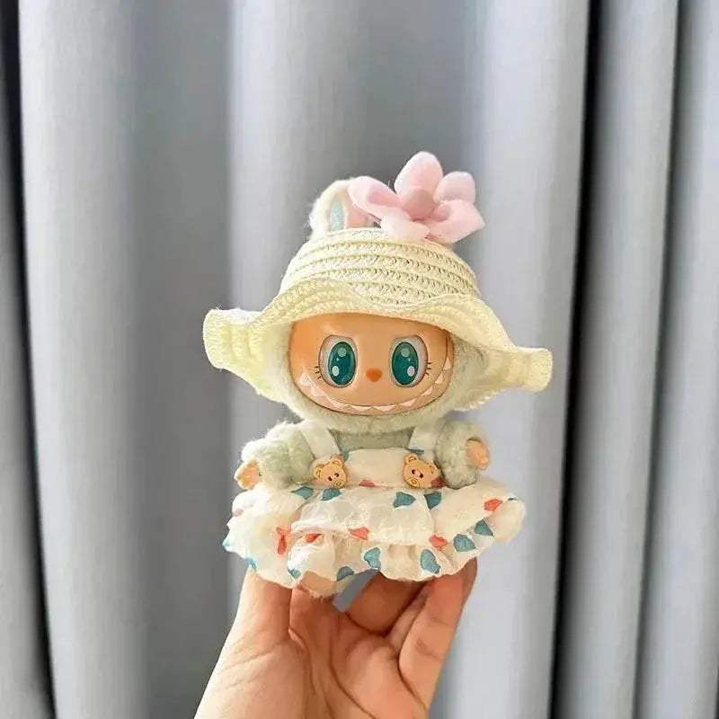 Luxurious Doll Clothes Wedding Dress Korea Style For Labubu - ToylandEU