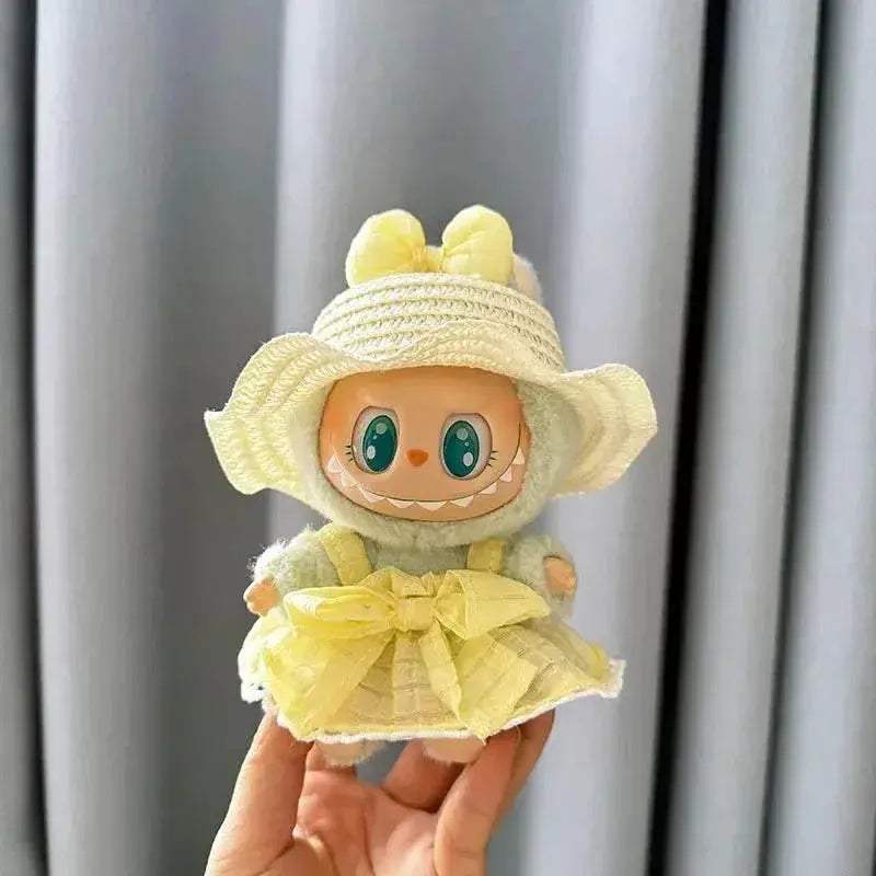 Luxurious Doll Clothes Wedding Dress Korea Style For Labubu - ToylandEU