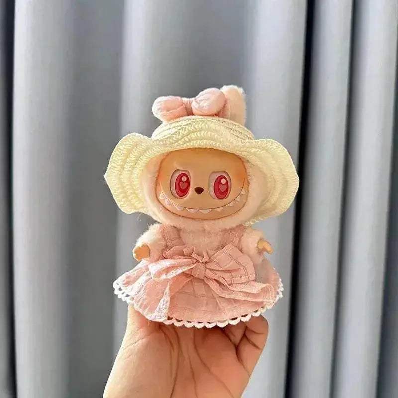 Luxurious Doll Clothes Wedding Dress Korea Style For Labubu - ToylandEU