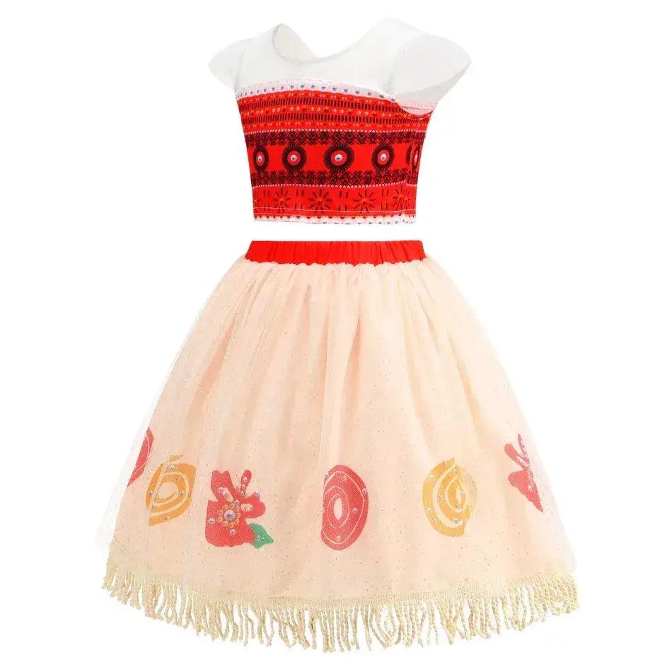 Luxurious Moana Cosplay Dress Set Two Piece Toyland EU -  ToylandEU™