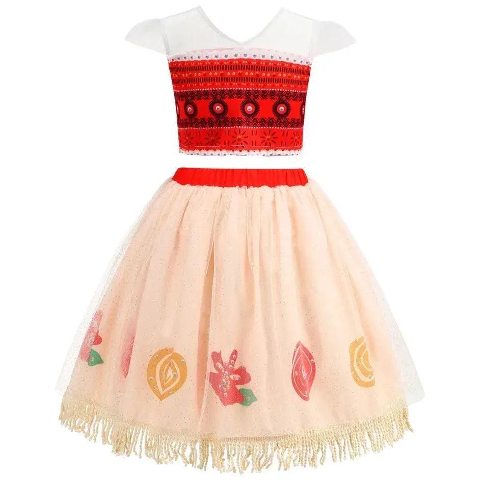  Luxurious Moana Cosplay Dress Set Two Piece Toyland EU -  ToylandEU™