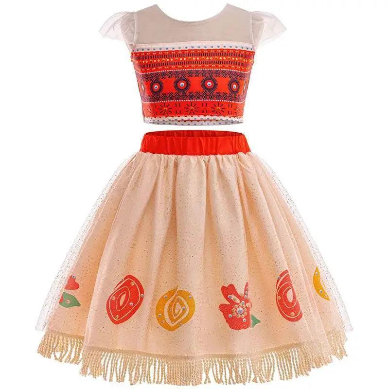  Luxurious Moana Cosplay Dress Set Two Piece Toyland EU -  ToylandEU™