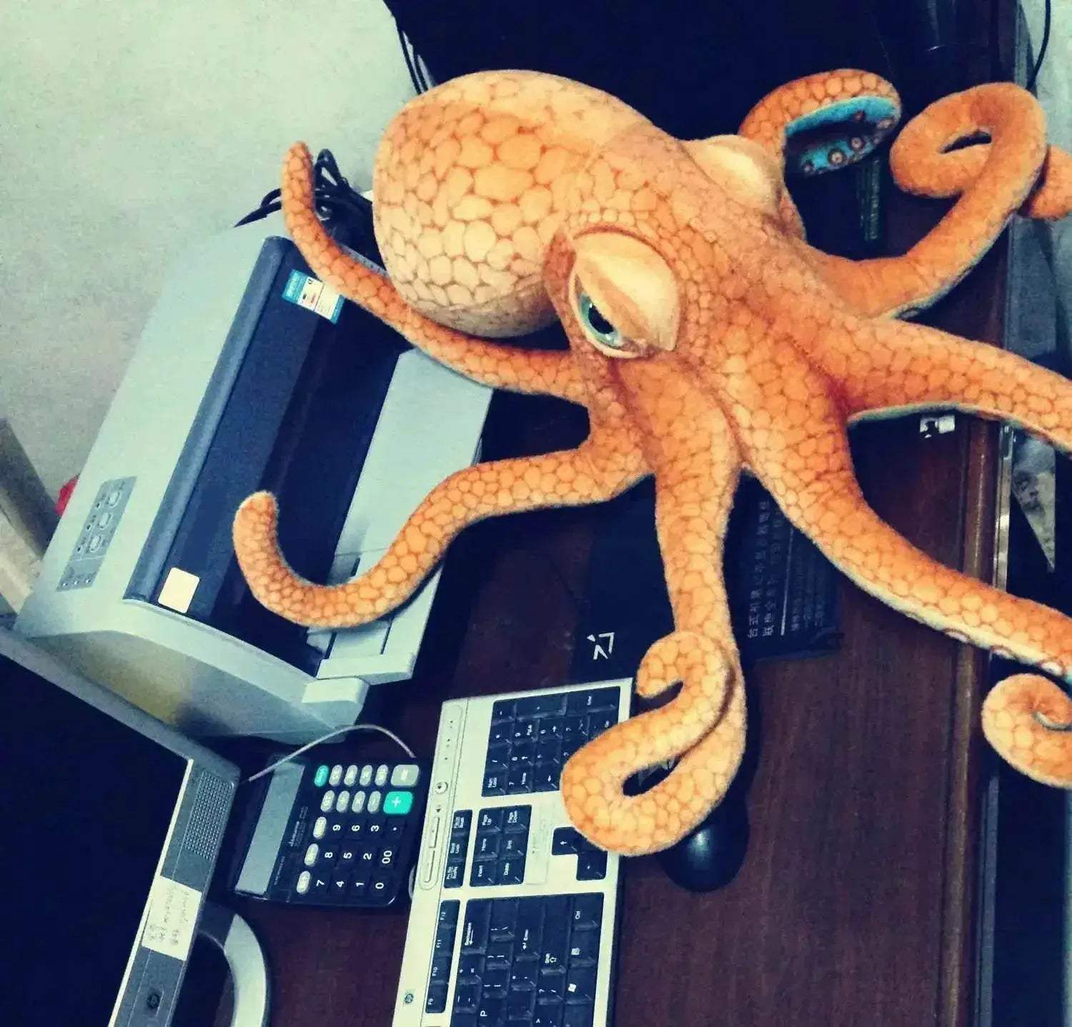  Luxurious Octopus Plush Toy Realistic Toyland EU -  ToylandEU™