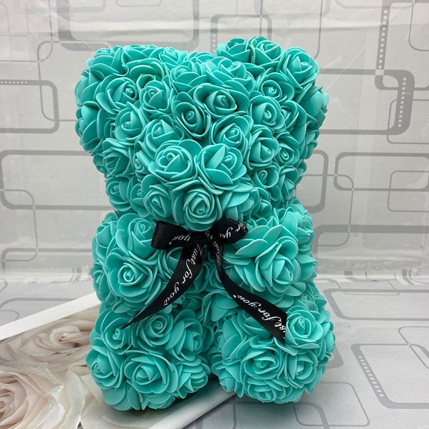 Luxurious Rose Bear in Box - Perfect Gift for Every Occasion - ToylandEU