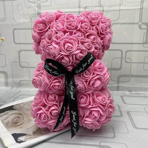 Luxurious Rose Bear in Box - Perfect Gift for Every Occasion - ToylandEU