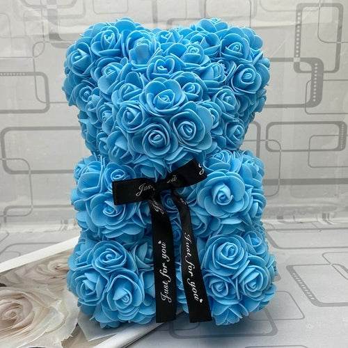 Luxurious Rose Bear in Box - Perfect Gift for Every Occasion - ToylandEU