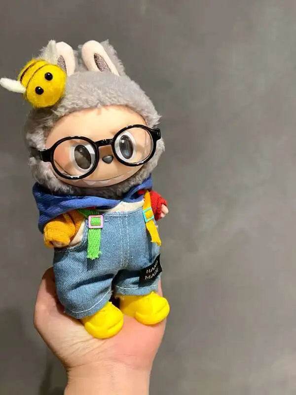 Luxury Mini Doll Overalls Set Labubu with Original Design for Fashion Enthusiasts and Collectors - ToylandEU
