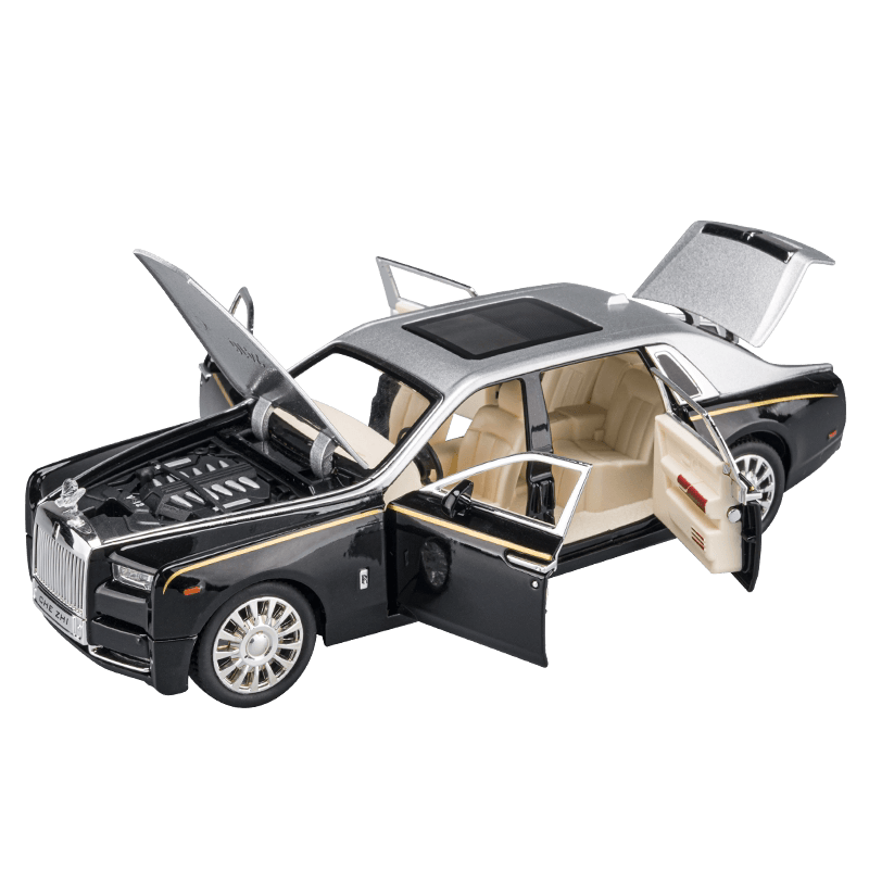 Luxury Rolls Royce Phantom 1:24 Scale Diecast Model Car Collectible - ToylandEU