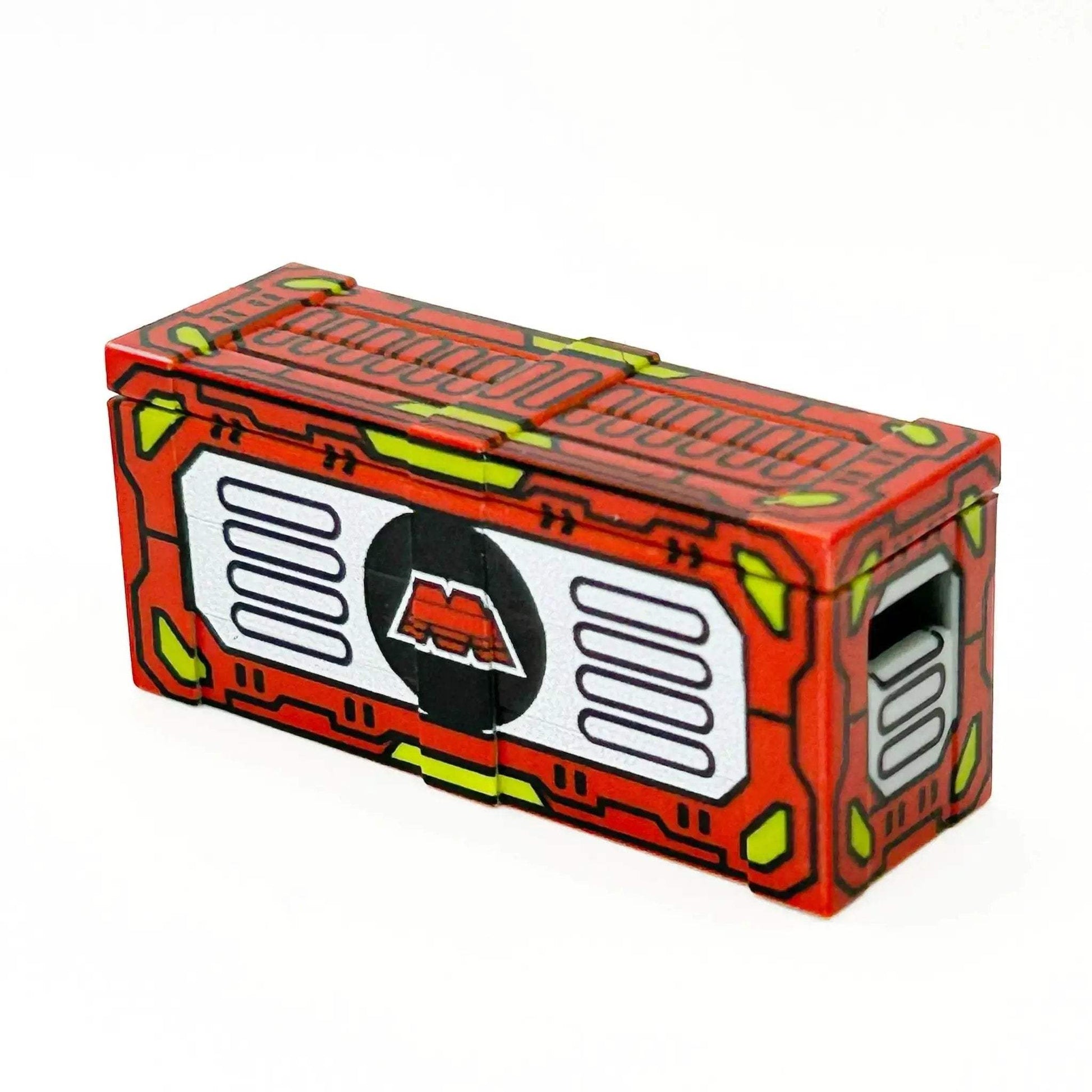 BrickArms Crate By B3 Customs With Classic Space Print - ToylandEU