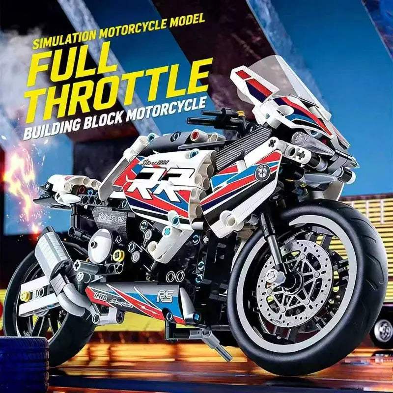  M1000RR Motorcycle Building Blocks Educational Toy Kit -  ToylandEU™