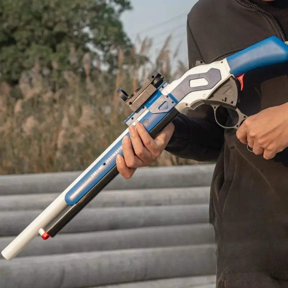 M1887 Style Toy Gun Blaster With Soft Bullets Shell Ejection - ToylandEU