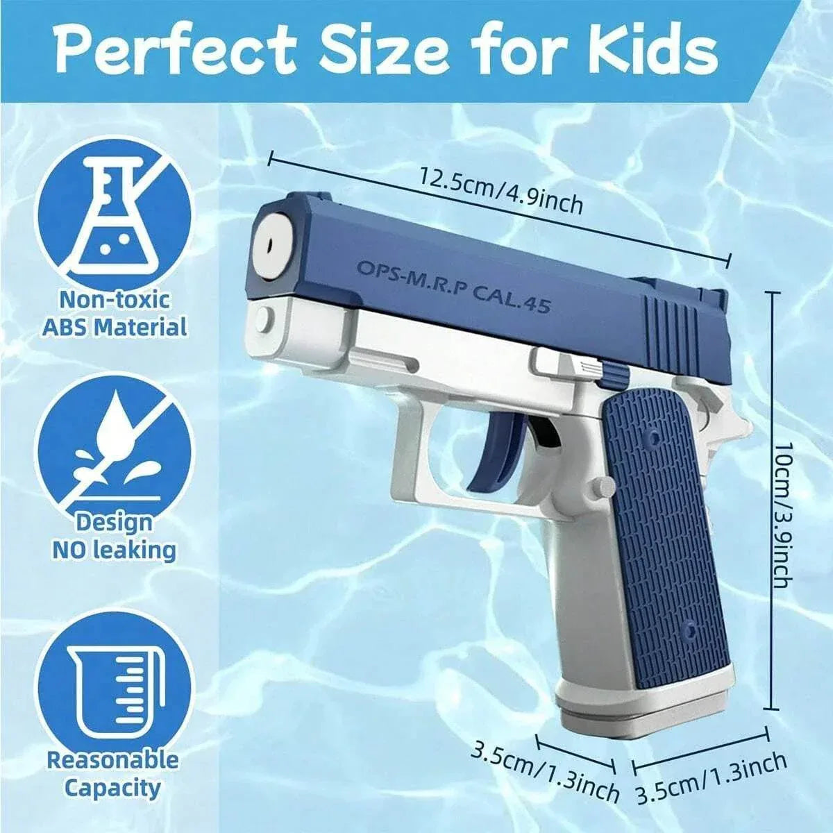 M1911 Water Guns Pistol Toy Squirt Guns for Summer Fun - ToylandEU