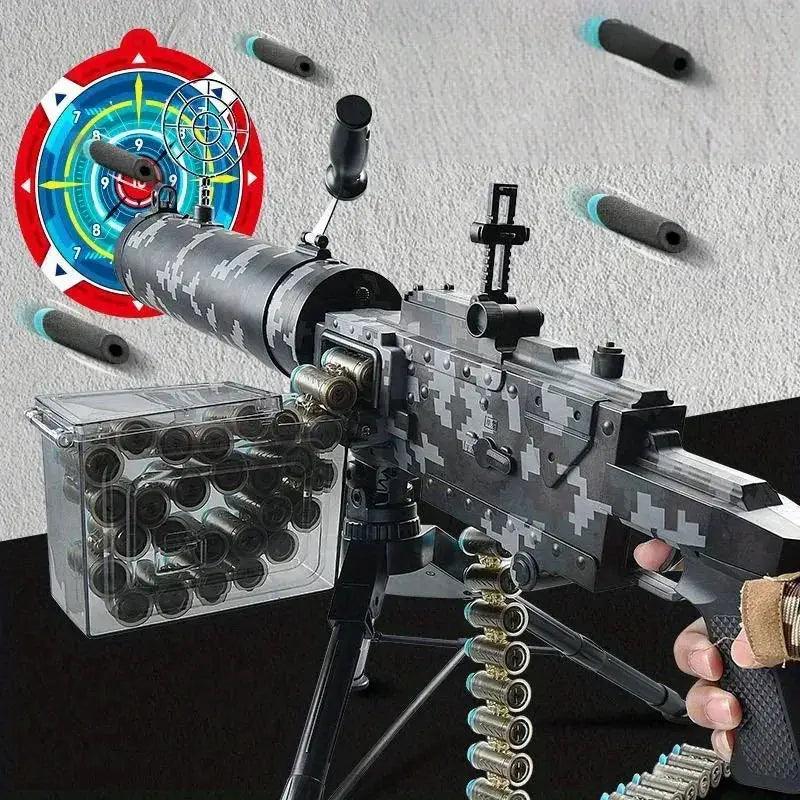  M1917 Heavy Machine Gun Toy Blaster Large Drum Magazine -  ToylandEU™