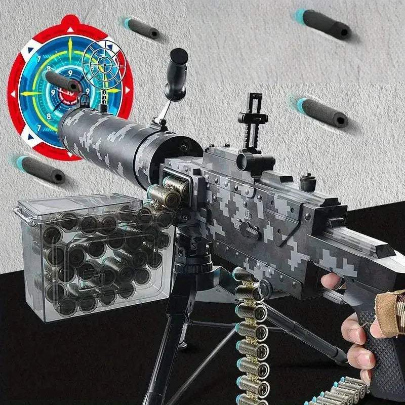  M1917 Heavy Machine Gun Toy Blaster Large Drum Magazine -  ToylandEU™