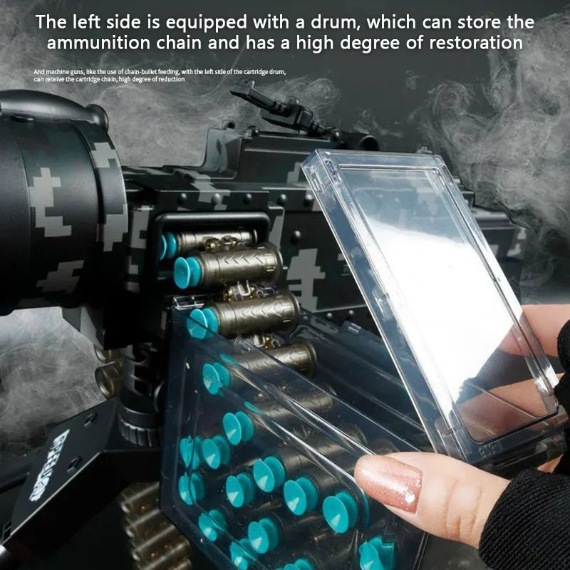 M1917 Heavy Machine Gun Toy Blaster With Large Drum Magazine - ToylandEU