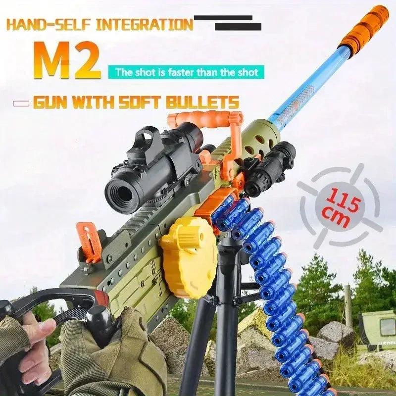  M2 Heavy Machine Gun Toy Realistic Manual Electric -  ToylandEU™