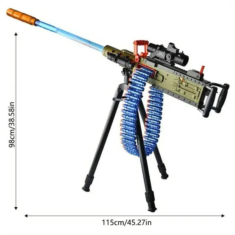 M2 Heavy Machine Gun Toy With Manual And Electric Function - ToylandEU
