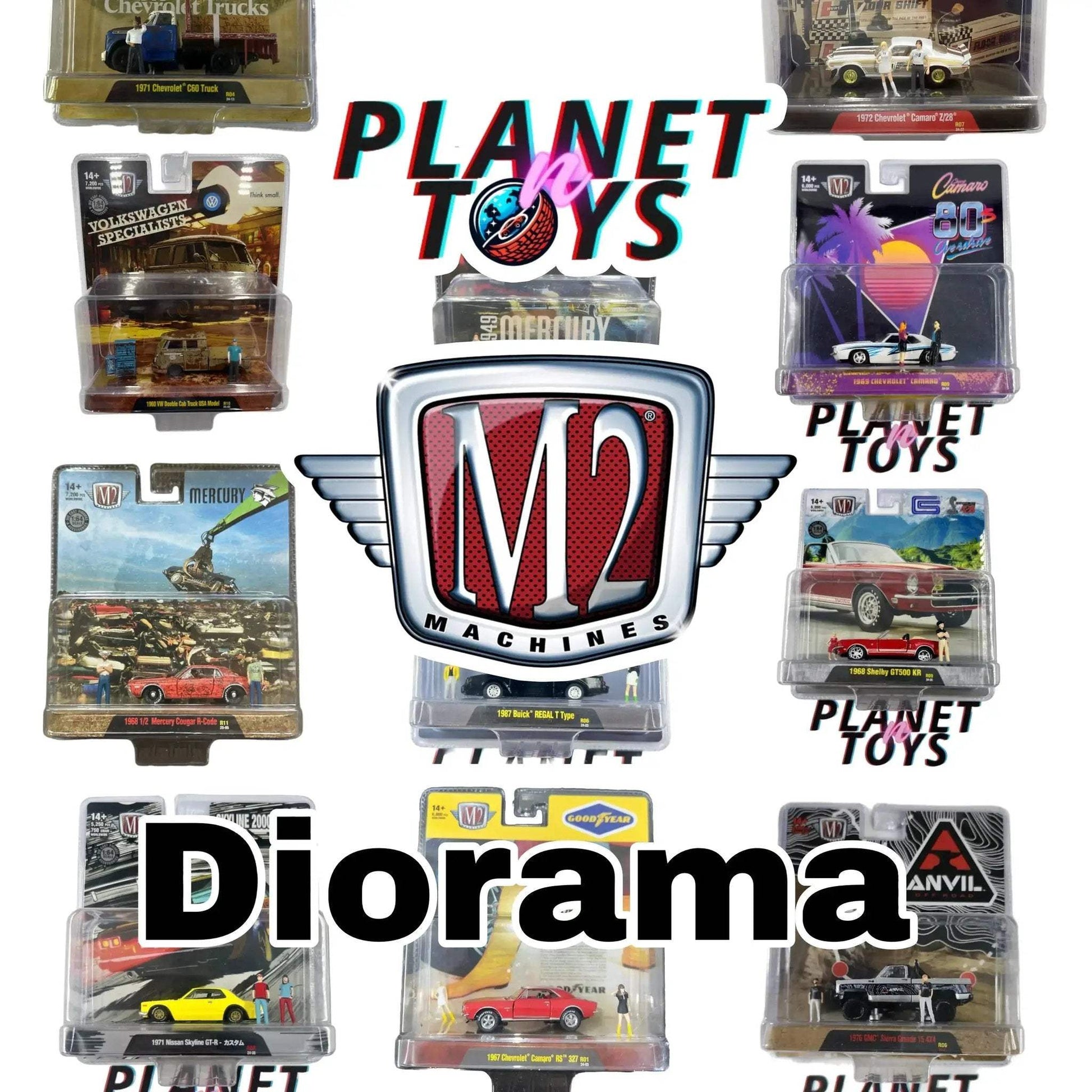 M2 Machines Diorama Assorted 1:64 - ToylandEU