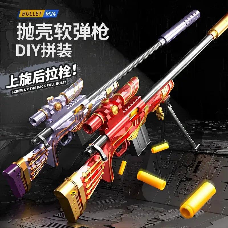  M24 Star Faith Sniper Toy Gun 109cm Soft Bullets -  ToylandEU™