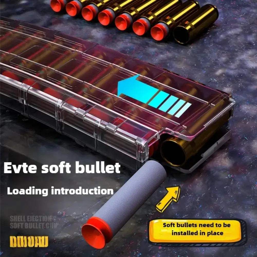 M416 Auto Toy Gun With Shell Ejection Soft Bullets - ToylandEU