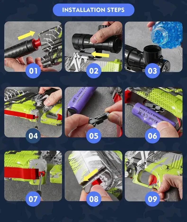  M416 Electric Blaster Gun Set, High Precision Shooting Toy -  ToylandEU™