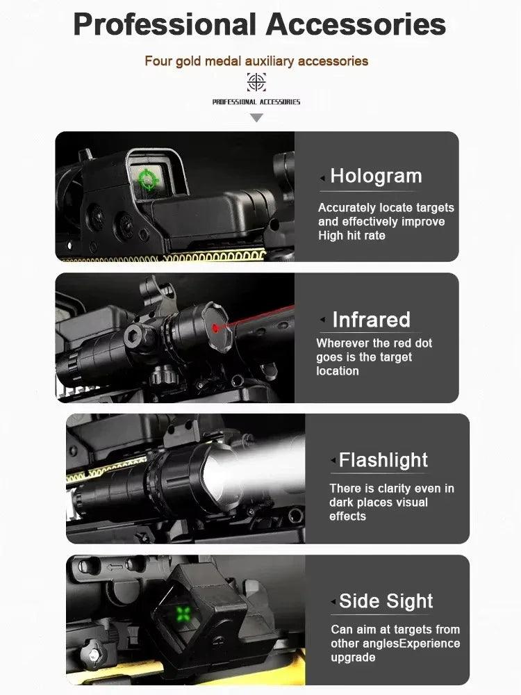  M416 Electric Toy Gun Water Blaster For Kids Outdoor -  ToylandEU™