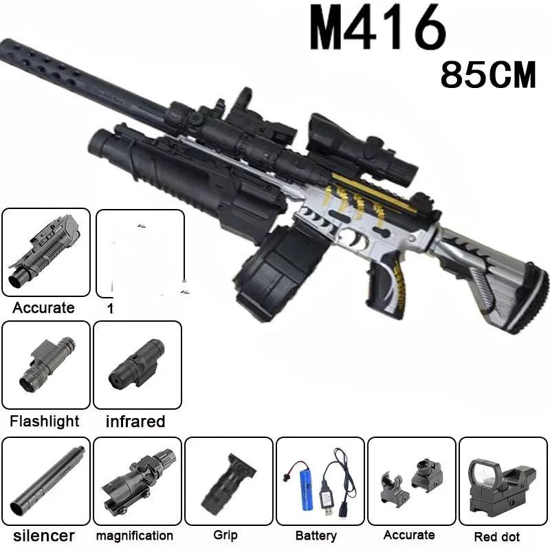  M416 Electric Toy Gun Water Blaster For Kids Outdoor -  ToylandEU™