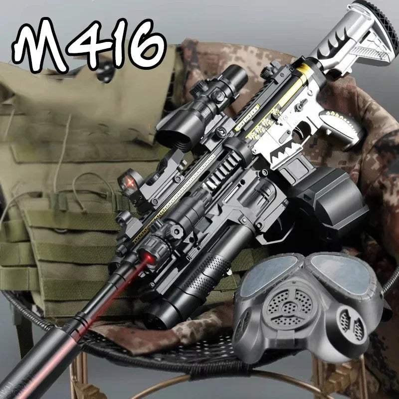 M416 Electric Toy Gun Water Blaster For Kids Outdoor Play - ToylandEU