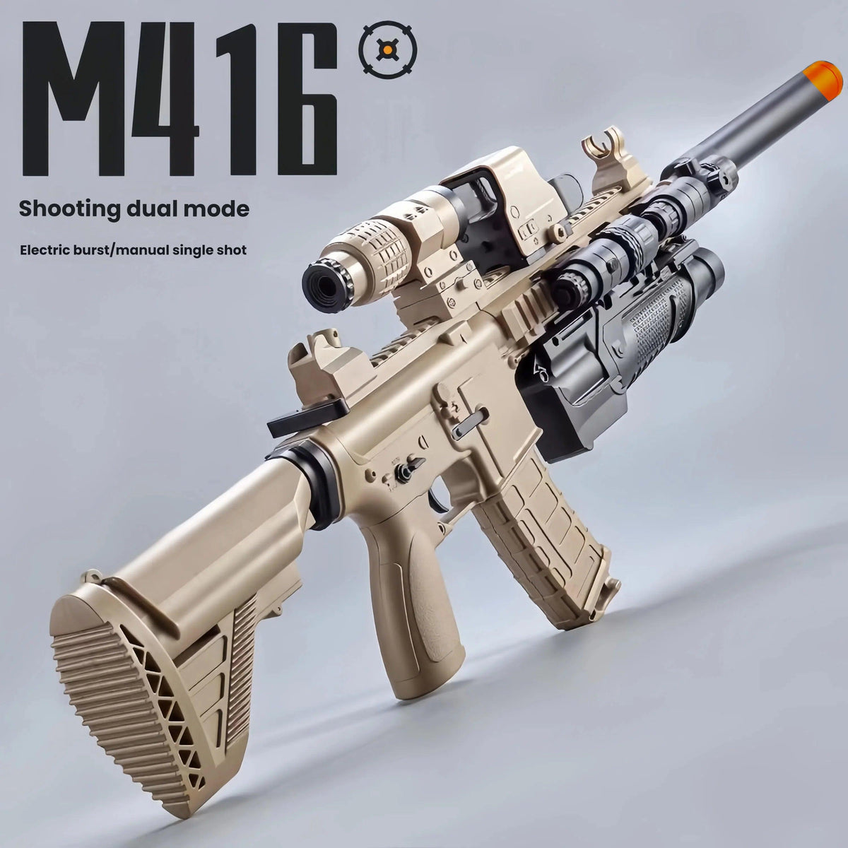 M416 Gel Blaster | Semi-Automatic Electric | Toylandeu™