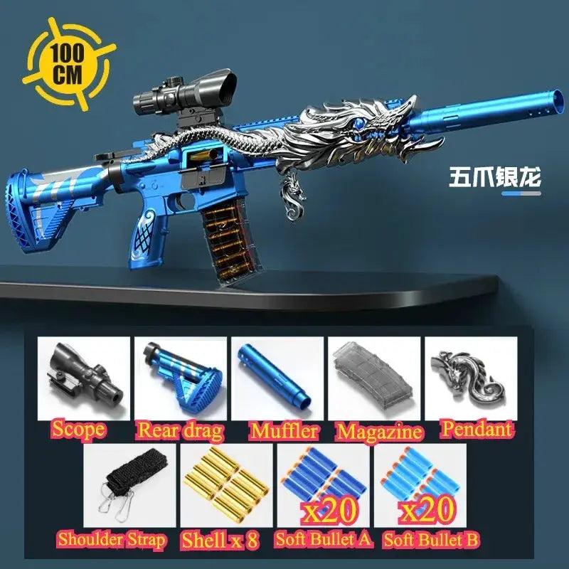  M416 Manual Loading Soft Bullet Toy Gun For Outdoor -  ToylandEU™