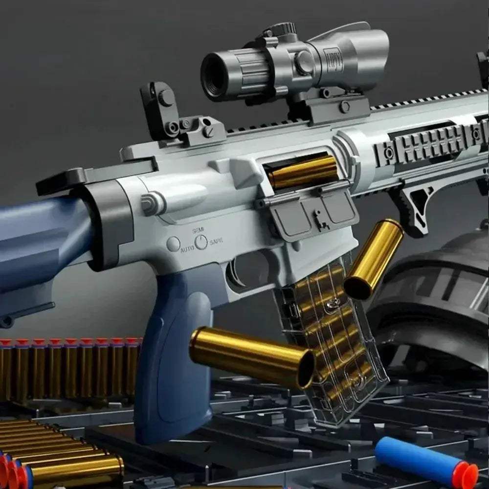 M416 Soft Bullet Toy Gun Manual Reload Outdoor Fun - ToylandEU