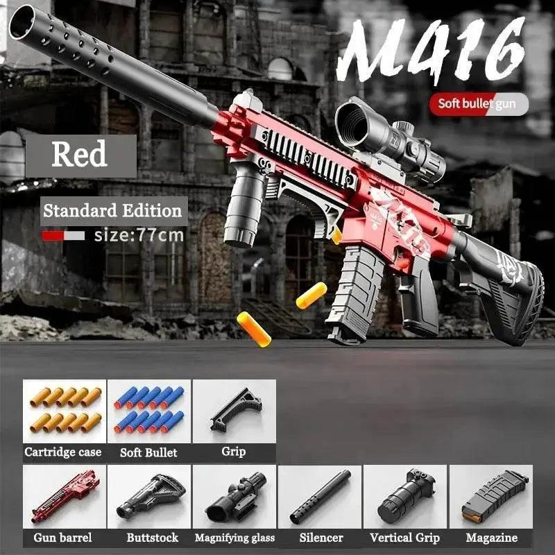  M416 Toy Gun Soft Bullet Suction Cup Children's Rifle -  ToylandEU™