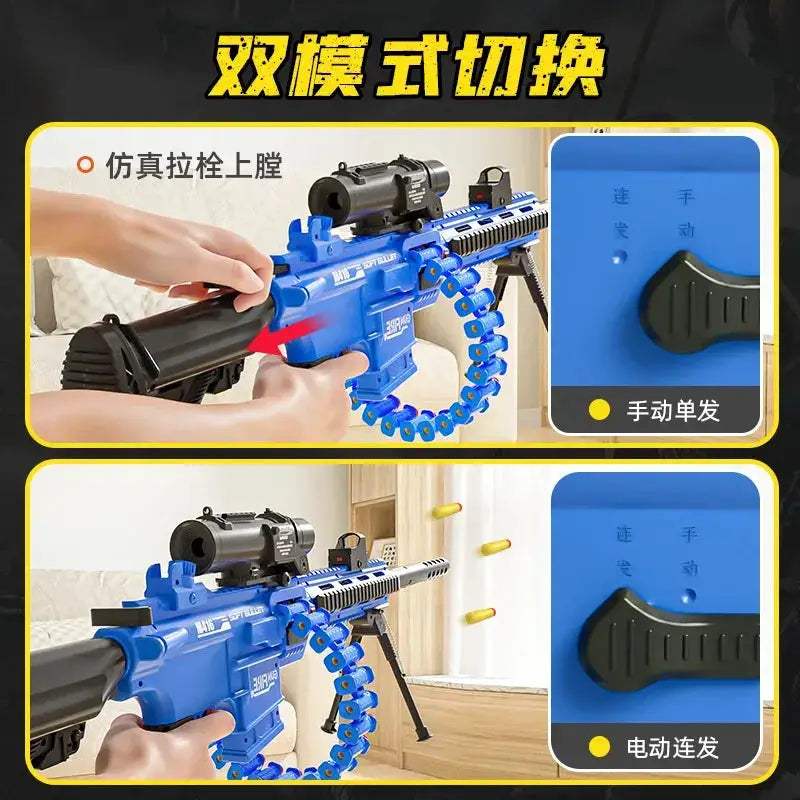 M416 Toy Rifle Soft Bullet For Kids Safe Manual Firing - ToylandEU