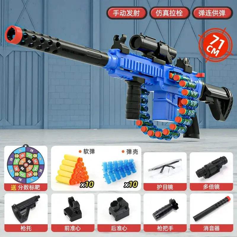 M416 Toy Rifle Soft Bullet For Kids Safe Manual Firing - ToylandEU